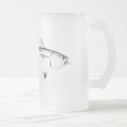 False Albacore Montauk 16 oz Mattierte Tasse (Rechts)