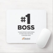 FALSE-ALBACORE-VIRUS Mausunterlage Mousepad (Mit Mouse)