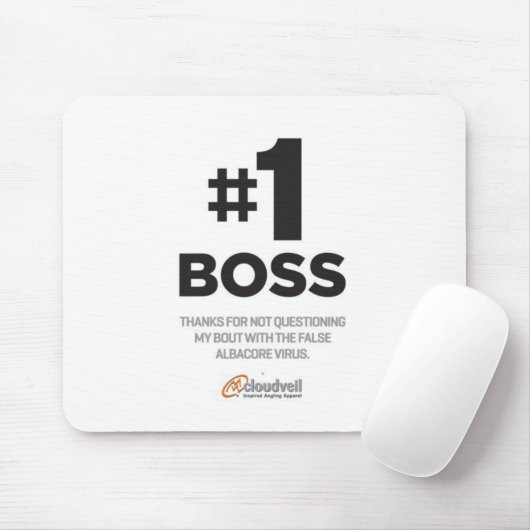 FALSE-ALBACORE-VIRUS Mausunterlage Mousepad (Mit Mouse)