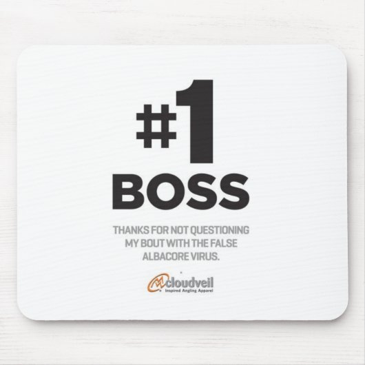 FALSE-ALBACORE-VIRUS Mausunterlage Mousepad (Vorne)