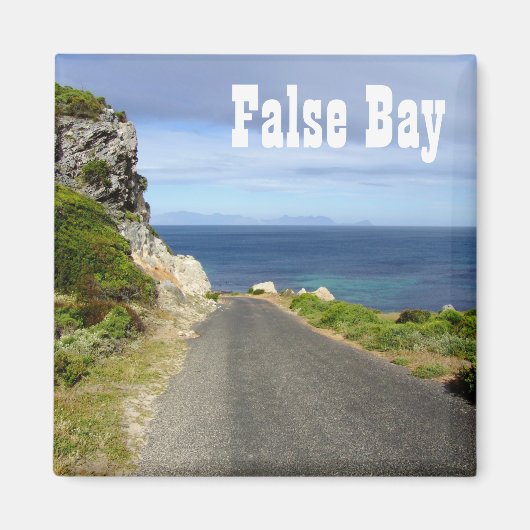 False Bay, Capetown, Südafrika Magnet (Vorne)