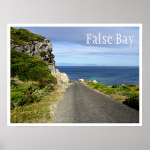False Bay, Capetown, Südafrika Poster