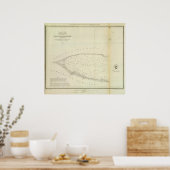 False Dungeness Harbour, Wash Poster (Küche)