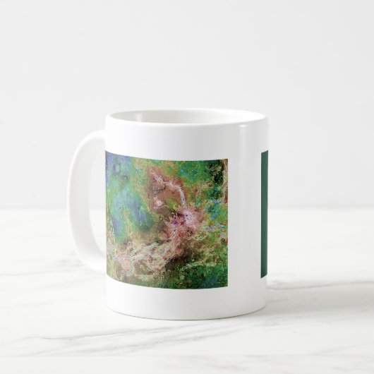 FALSE-FARBE VENUS KAFFEETASSE (Vorderseite Links)