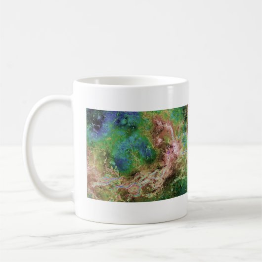 FALSE-FARBE VENUS KAFFEETASSE (Links)
