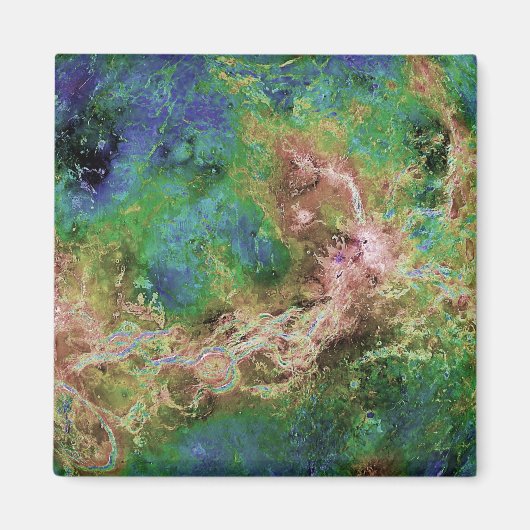 FALSE-FARBE VENUS MAGNET (Vorne)