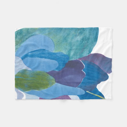 False Indigo I Fleecedecke (Vorderseite (Horizontal))