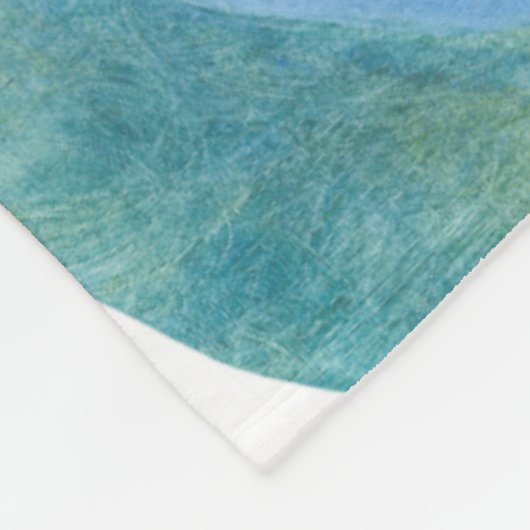 False Indigo I Fleecedecke (Ecke)