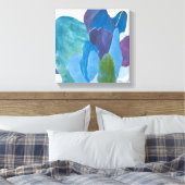 False Indigo I Leinwanddruck (Insitu (Schlafzimmer))