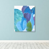 False Indigo I Leinwanddruck (Insitu (Holzboden))