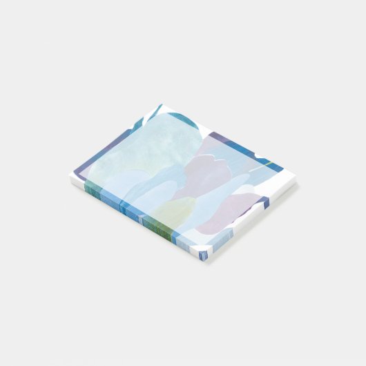 False Indigo I Post-it Klebezettel (angewinkelt)