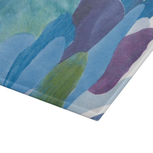 False Indigo I Schneidebrett (Ecke)