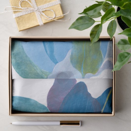 False Indigo I Seidenpapier (Geschenk)