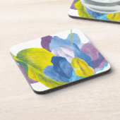 False Indigo III Getränkeuntersetzer (Linke Seite)