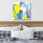 False Indigo III Leinwanddruck (Insitu (Schlafzimmer))