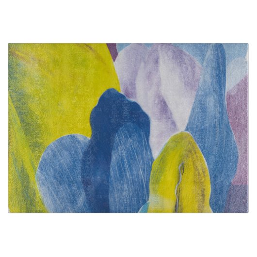 False Indigo III Schneidebrett (Vorderseite)