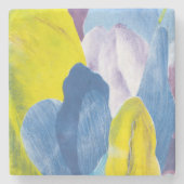 False Indigo III Steinuntersetzer (Vorderseite)