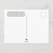 False Map Turtle Ridgeland Sc Postkarte (Rückseite)