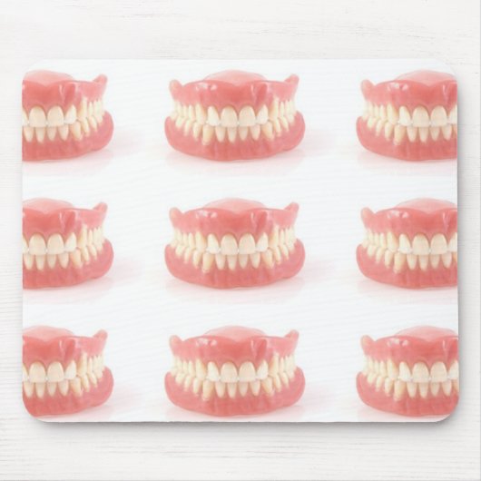 "FALSE TEETH" GALORE MOUSEPAD (Vorne)