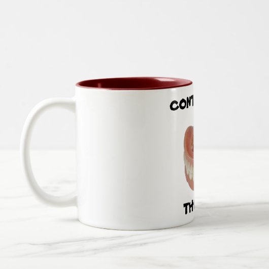 FALSE TEETH KEEPER TASSE (GREAT GIFT) (Links)