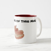 FALSE TEETTE KEEPER-TASSE ZWEIFARBIGE TASSE (VorderseiteRechts)