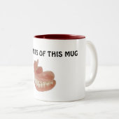 FALSE TEETTE KEEPER-TASSE ZWEIFARBIGE TASSE (VorderseiteRechts)