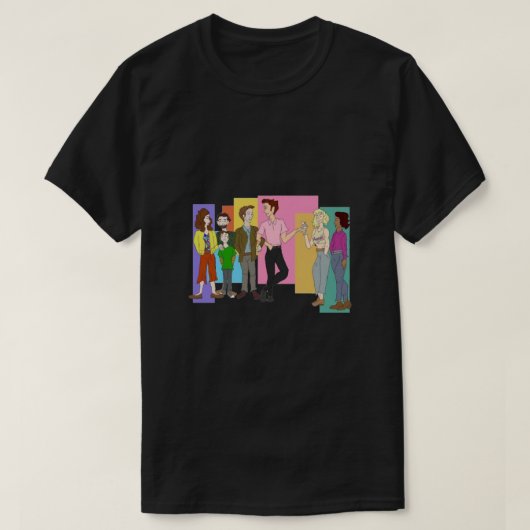Falsettos "A close Strick family" Classic T-Shirt (Design vorne)