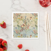 FALSFALL | Botanischer Herbst Serviette (Beispiel)