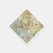 FALSFALL | Botanischer Herbst Serviette (Ecke)