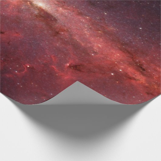 FALSFARBENE MILCHSTRASSE GESCHENKPAPIER (Ecke)