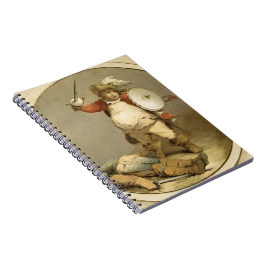 Falstaff mit dem Körper von Hotspur, c.1786 (Öl an Notizblock (Rechte Seite)