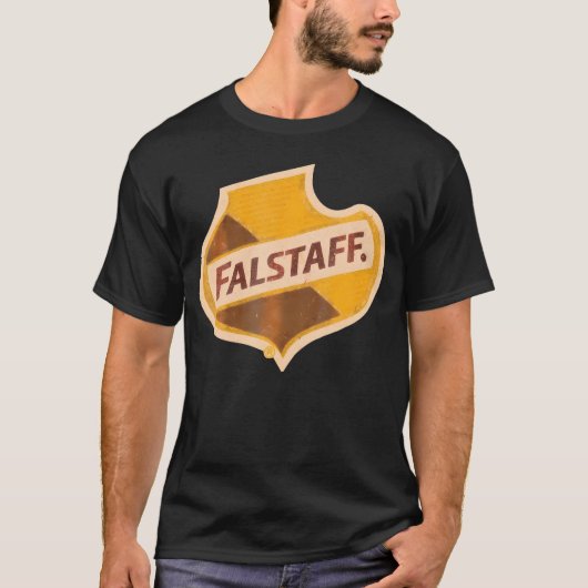 Falstaffs Beer American Brewery - bekümmert T-Shirt (Vorderseite)
