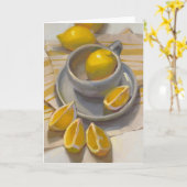 Falt Grußkarte Karte (Gelbe Blume)