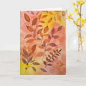 Faltbare Doodle-Karten von Jill  Karte (Gelbe Blume)