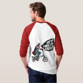 Faltbare Fahrradringer T-Shirt (Schwarz voll)