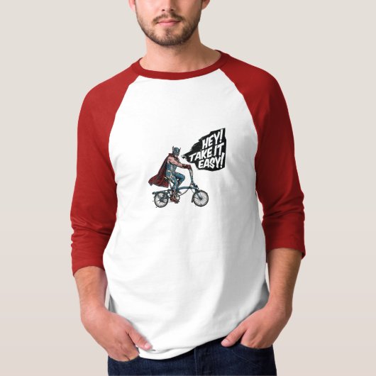 Faltbare Fahrradringer T-Shirt (Vorderseite)
