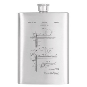 FALTBARE GOLFTASCHE - Trinkflasche Flachmann