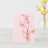 Faltbare Grußkarte Karte (Gelbe Blume)
