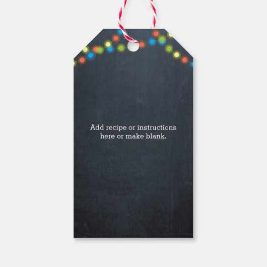 Faltblatt für die Leuchtenlampen für den Urlaub Ha Geschenkanhänger (Rückseite)