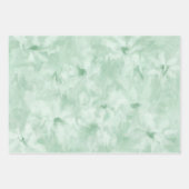 Faltblatt Set 3pc Abstrakt Blue Green Geschenkpapier Set (Vorderseite 3)