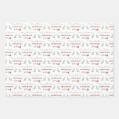 Faltblätter für den Santa North Pole Geschenkpapier Set (Vorderseite 2)