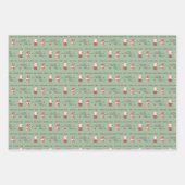 Faltblätter für den Santa North Pole Geschenkpapier Set (Vorderseite 2)