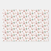 Faltblätter für den Santa North Pole Geschenkpapier Set (Vorderseite 2)