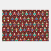 Faltblätter für die Weihnachtsnachtsnahrung Geschenkpapier Set (Vorderseite 2)