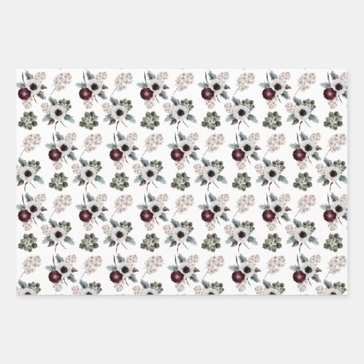 Faltblätter für Wasserfarben Geschenkpapier Set (Vorderseite 3)