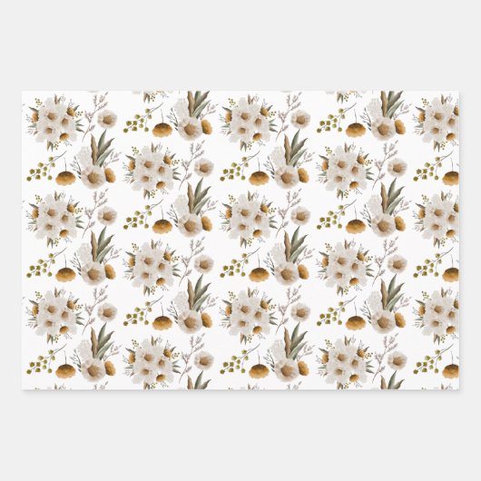 Faltblätter für Wasserfarben Geschenkpapier Set (Vorderseite)