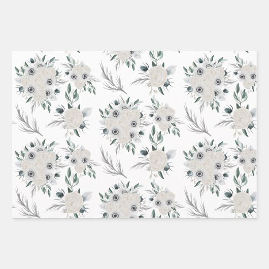 Faltblätter für Wasserfarben Geschenkpapier Set (Vorderseite)