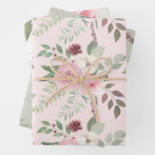 Faltblätter für Wasserfarben Geschenkpapier Set (Beispiel)