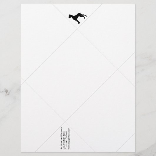 Faltbriefpapier Flyer (Vorne)