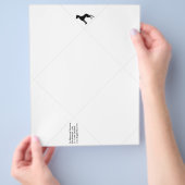 Faltbriefpapier Flyer (Hand)